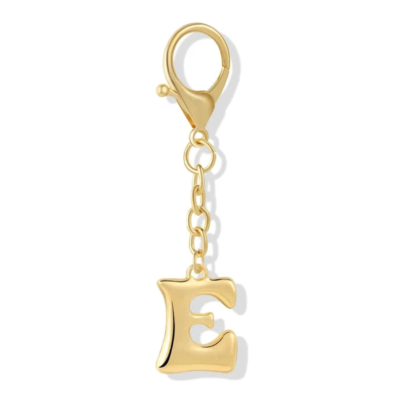 [v2] Bubble Initial Letter - Bag Charm 5