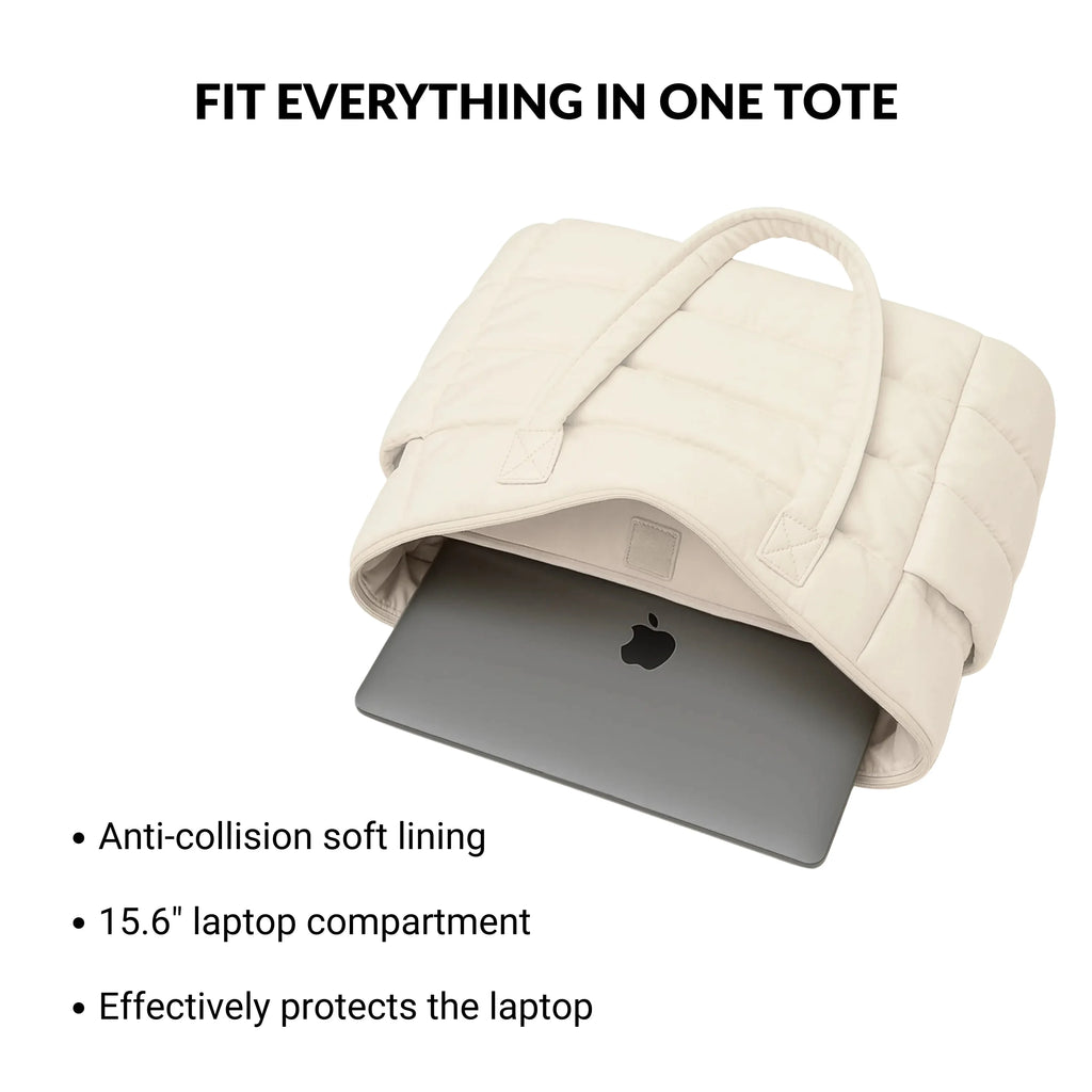 [v2] Cloudy - Puffer Tote Bag 3