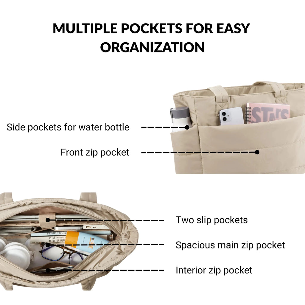 [v2] Cloudy - Puffer Tote Bag 4
