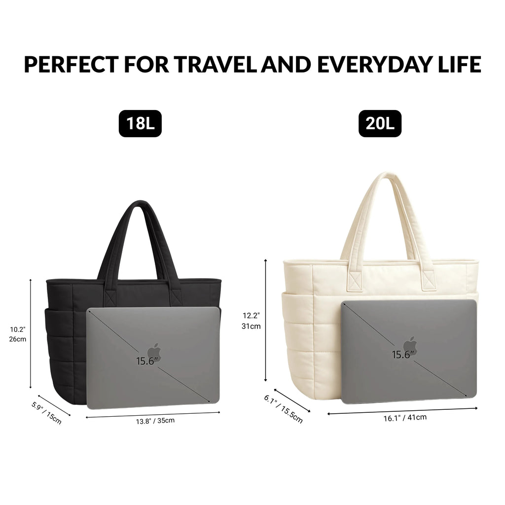 [v2] Cloudy - Puffer Tote Bag 5