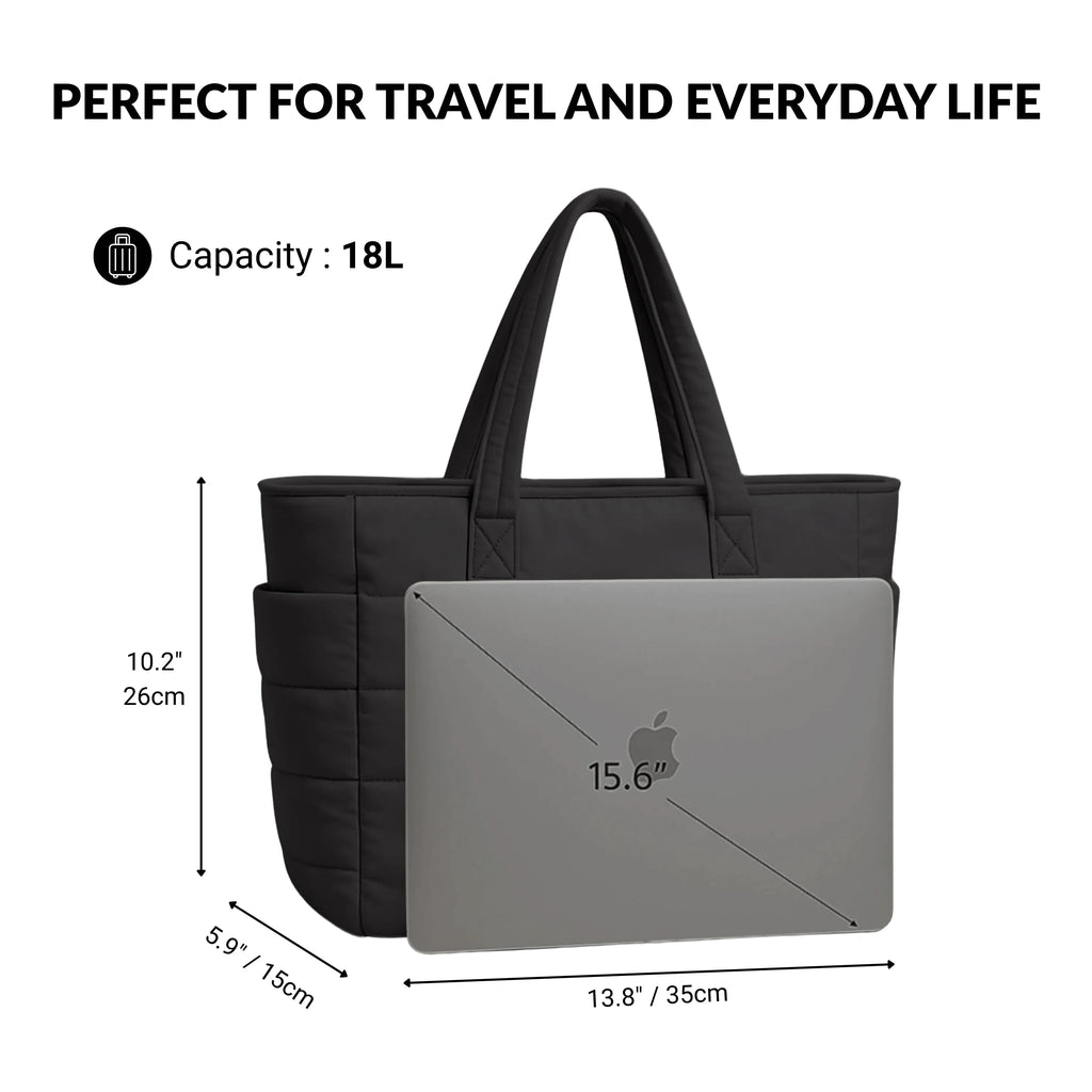 [v2] Cloudy - Puffer Tote Bag 9