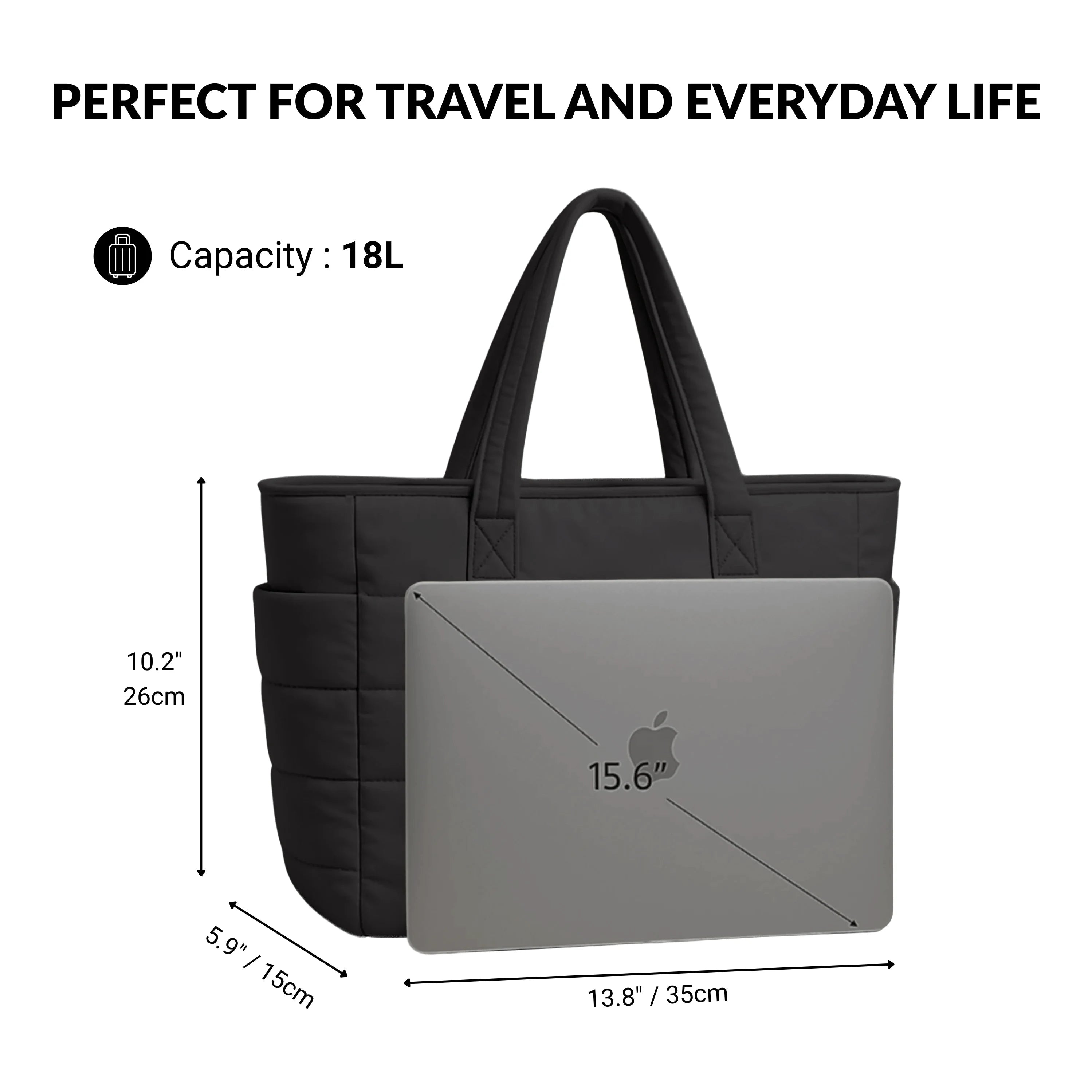 [v2] Cloudy - Puffer Tote Bag 9