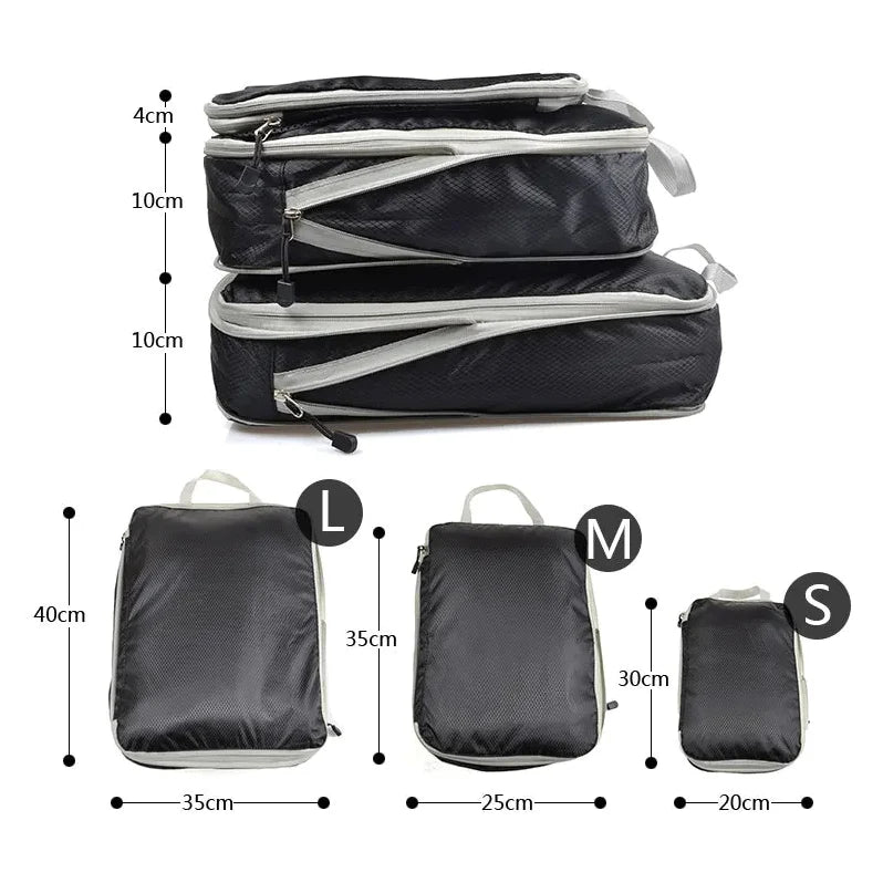 [v2] CompressCube - Compressible Storage Bag (3pcs) 3