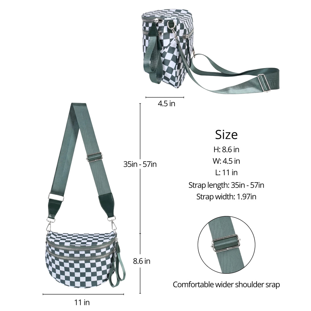 [v2] GoFree - The Roomiest Bum Bag (Silver Hardware) 8