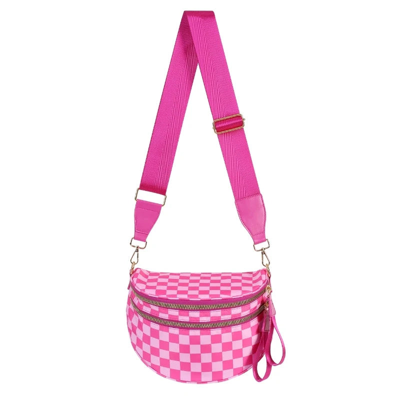 [v2] GoFree - The Roomiest Bum Bag (Checkered) 12