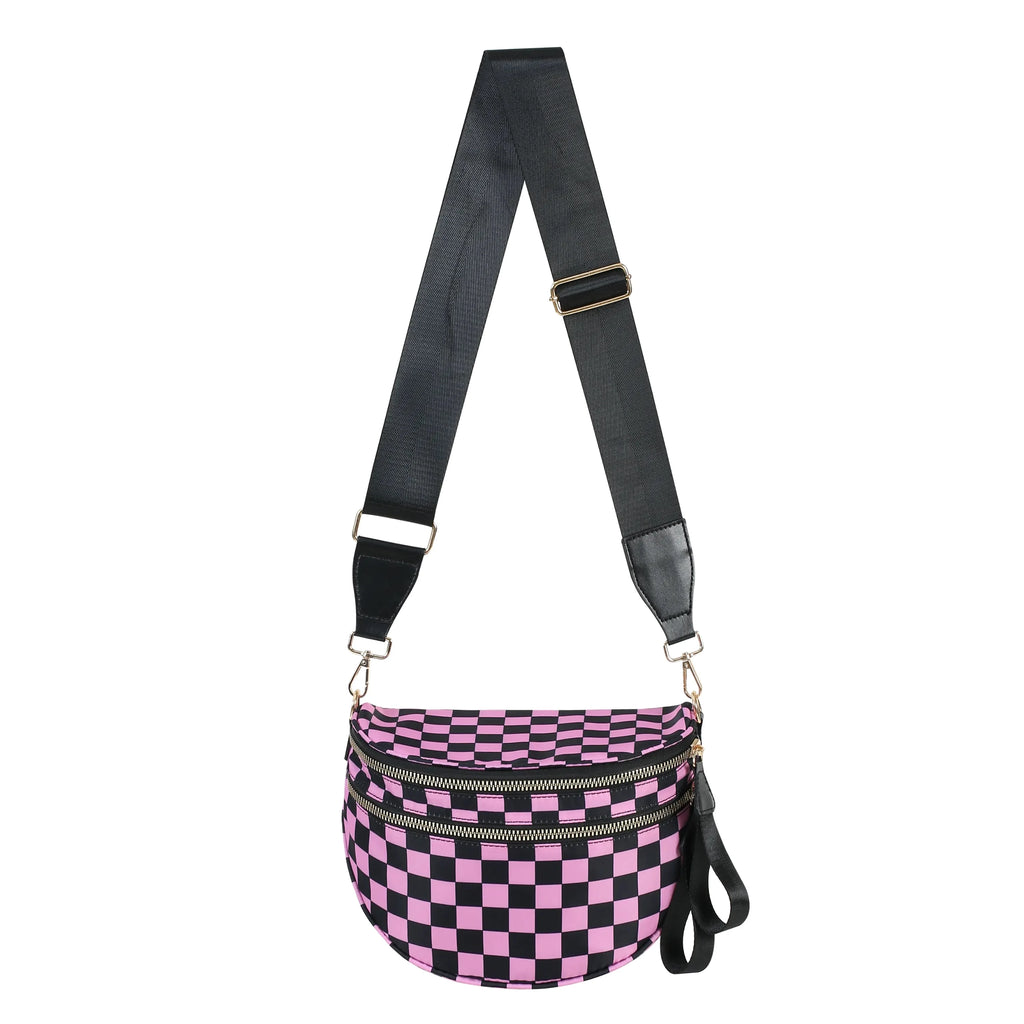 [v2] GoFree - The Roomiest Bum Bag (Checkered) 14