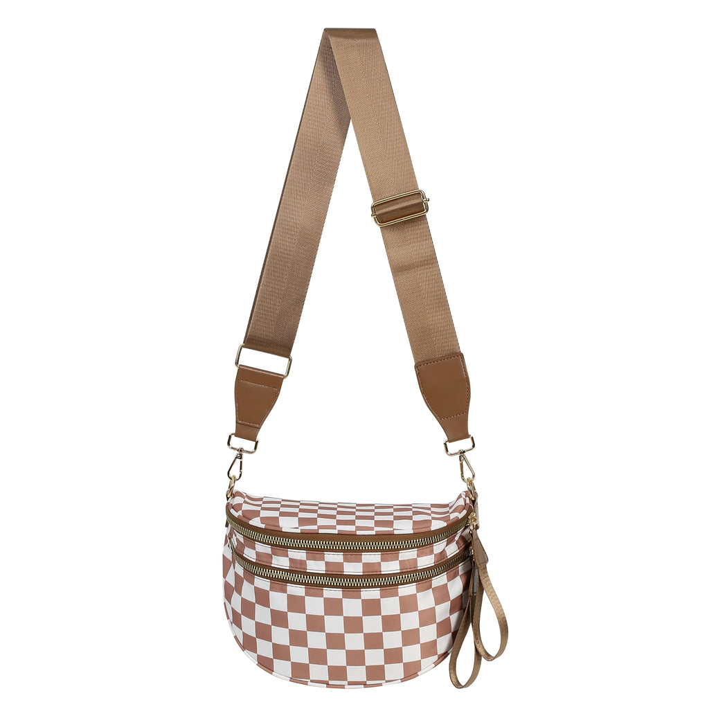 [v2] GoFree - The Roomiest Bum Bag (Checkered) 20