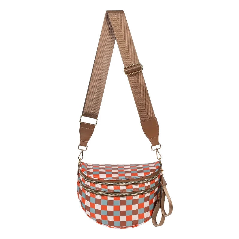 [v2] GoFree - The Roomiest Bum Bag (Checkered) 24