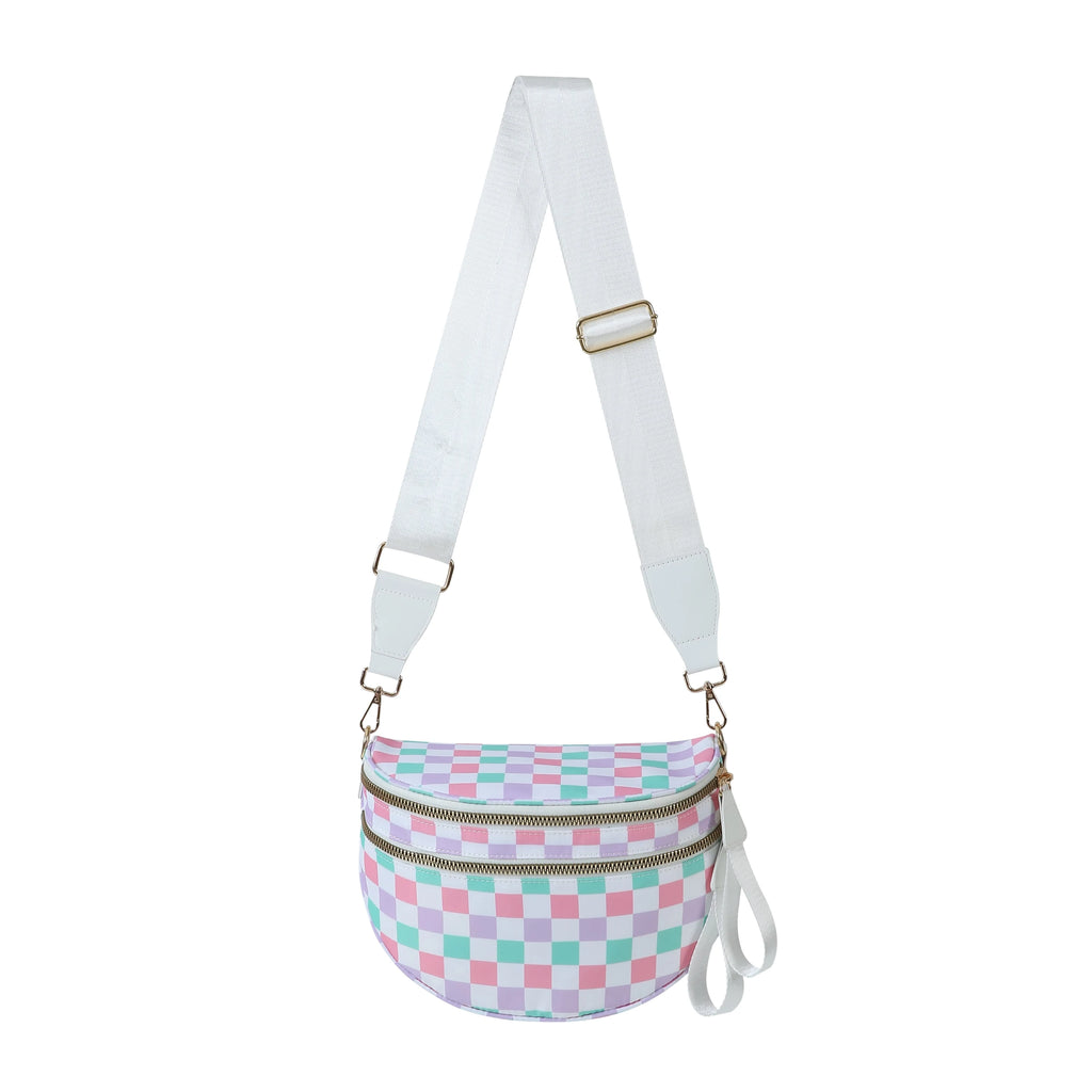 [v2] GoFree - The Roomiest Bum Bag (Checkered) 27