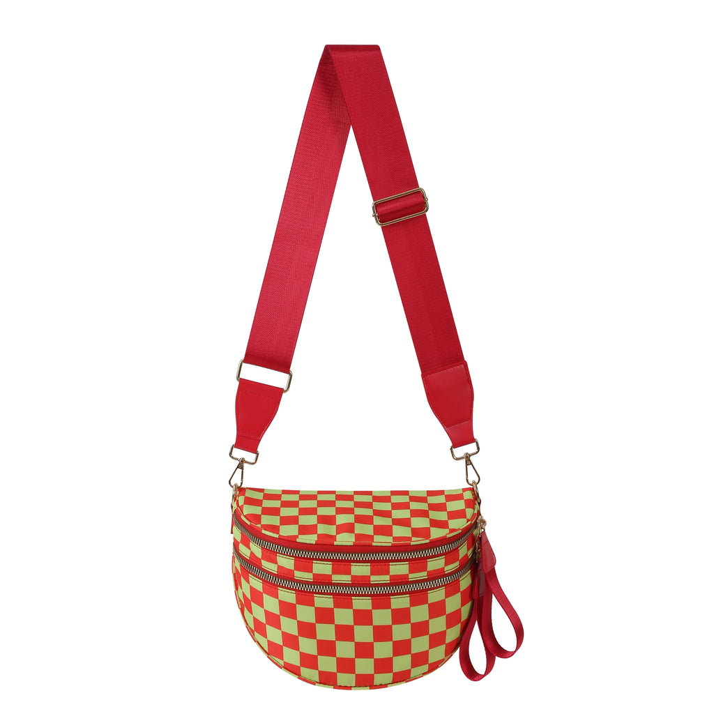 [v2] GoFree - The Roomiest Bum Bag (Checkered) 28