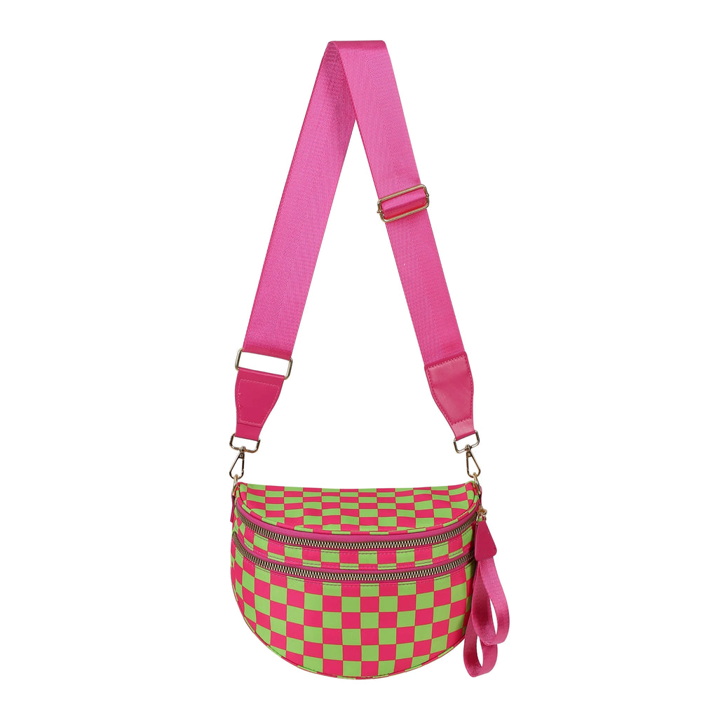 [v2] GoFree - The Roomiest Bum Bag (Checkered) 36
