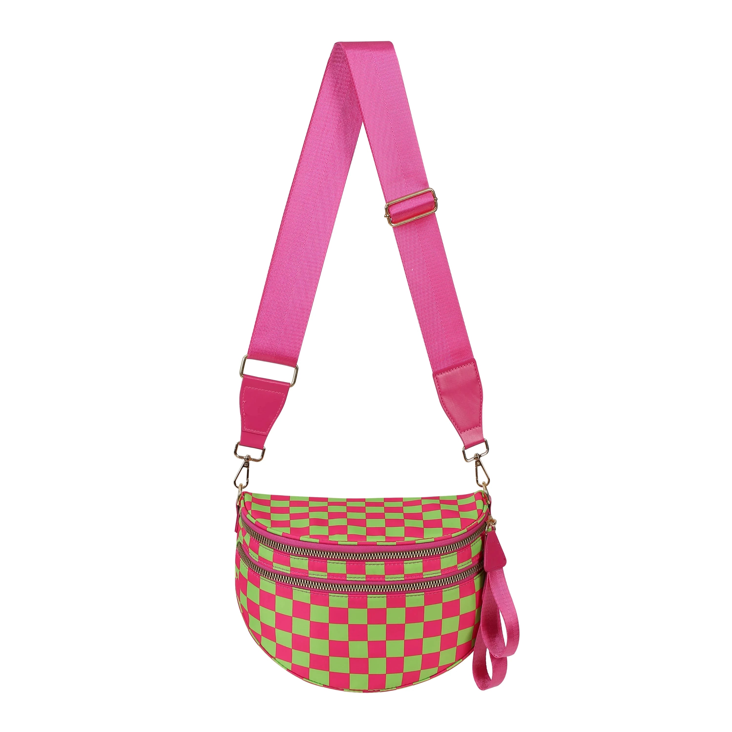 [v2] GoFree - The Roomiest Bum Bag (Checkered) 36