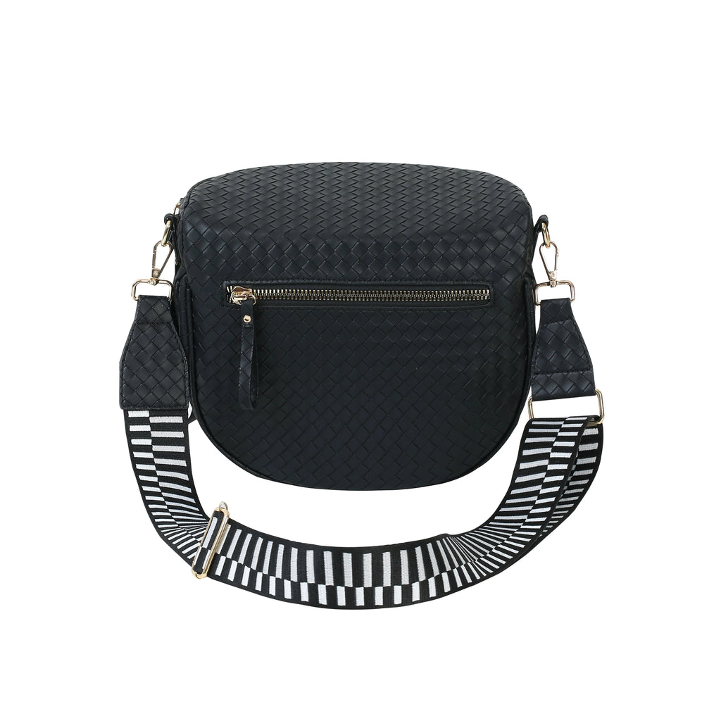 [v2] GoFree - Woven Leather Bum Bag 2