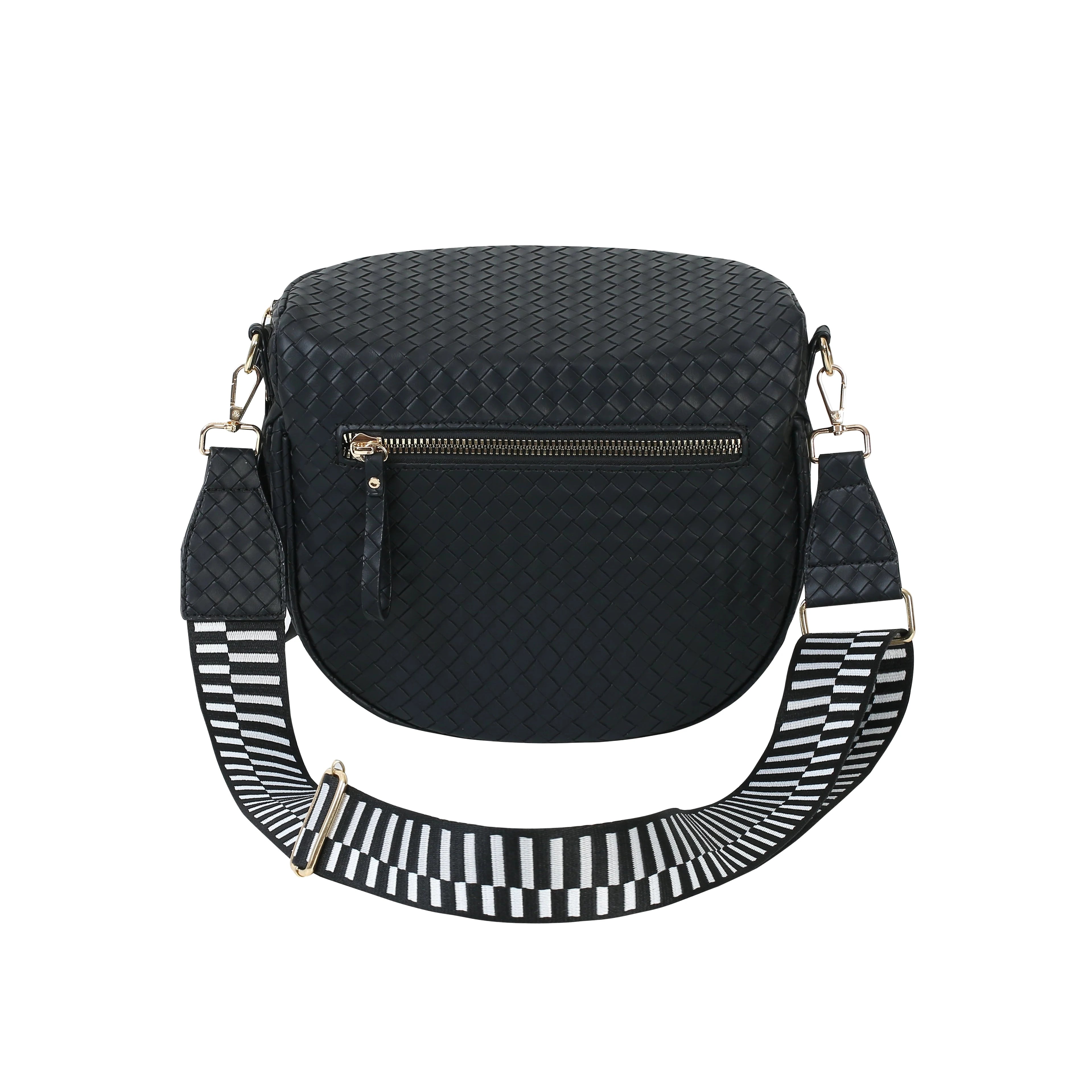 [v2] GoFree - Woven Leather Bum Bag 2