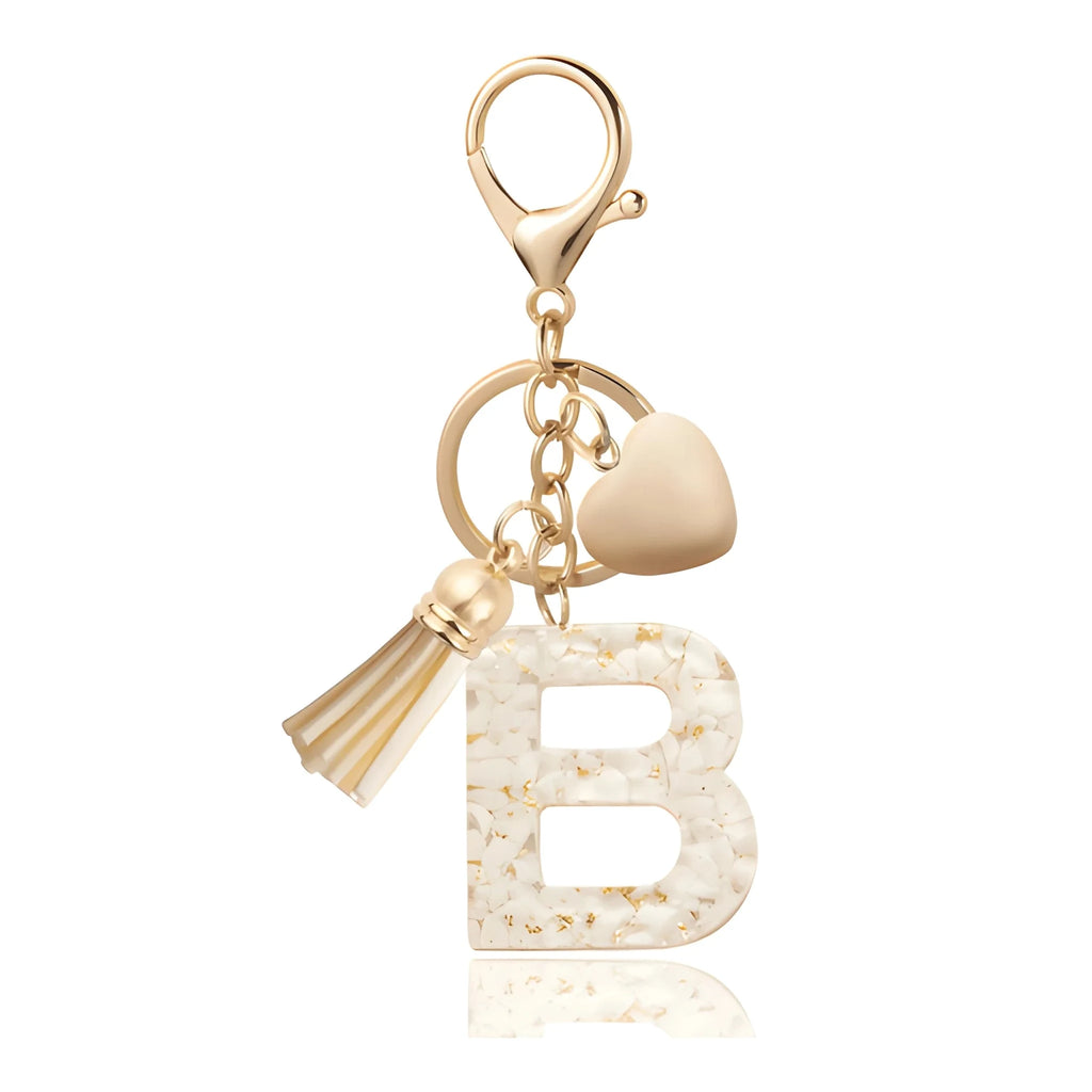 [v2] Golden Initial - Bag Charm 2