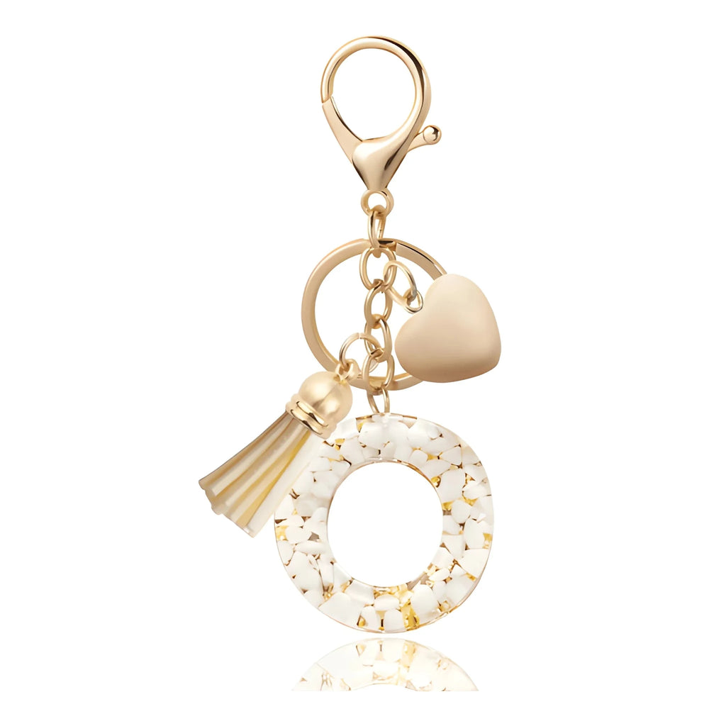 [v2] Golden Initial - Bag Charm 15