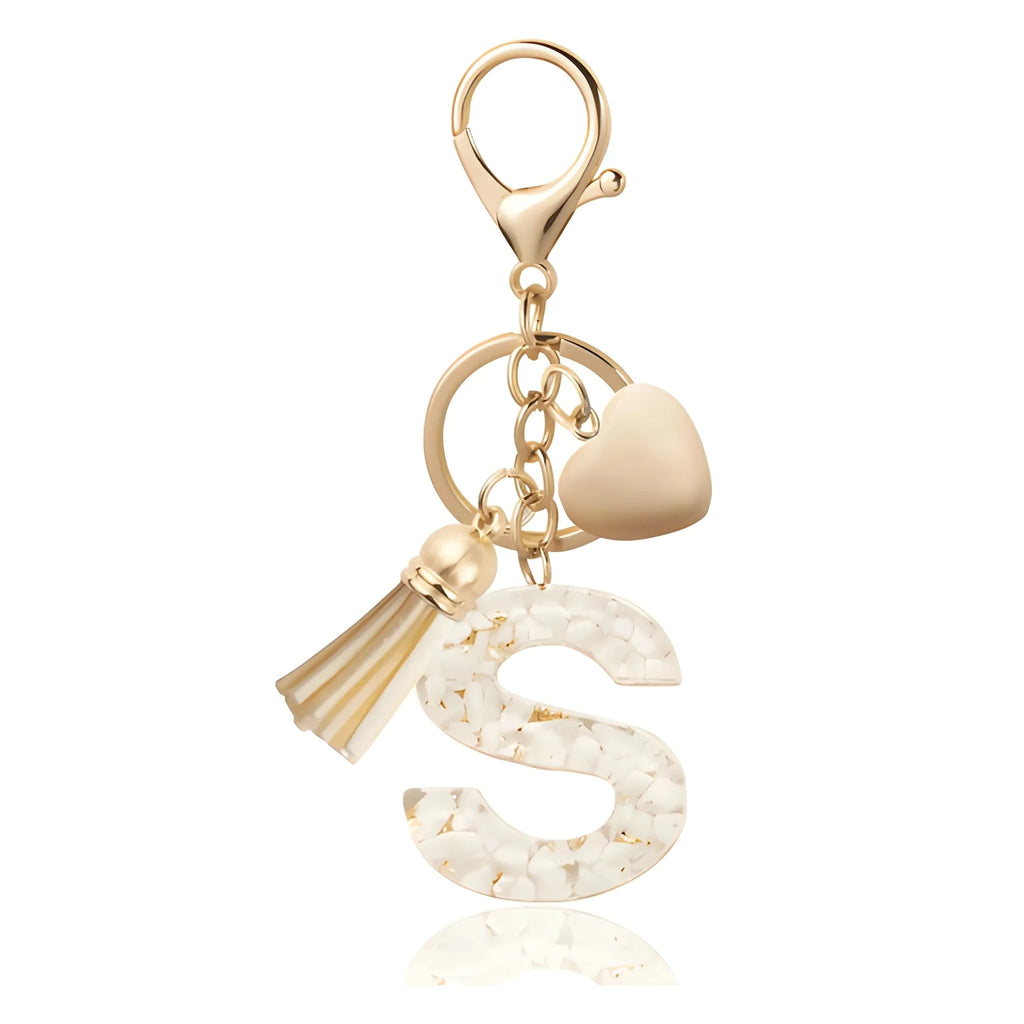 [v2] Golden Initial - Bag Charm 19