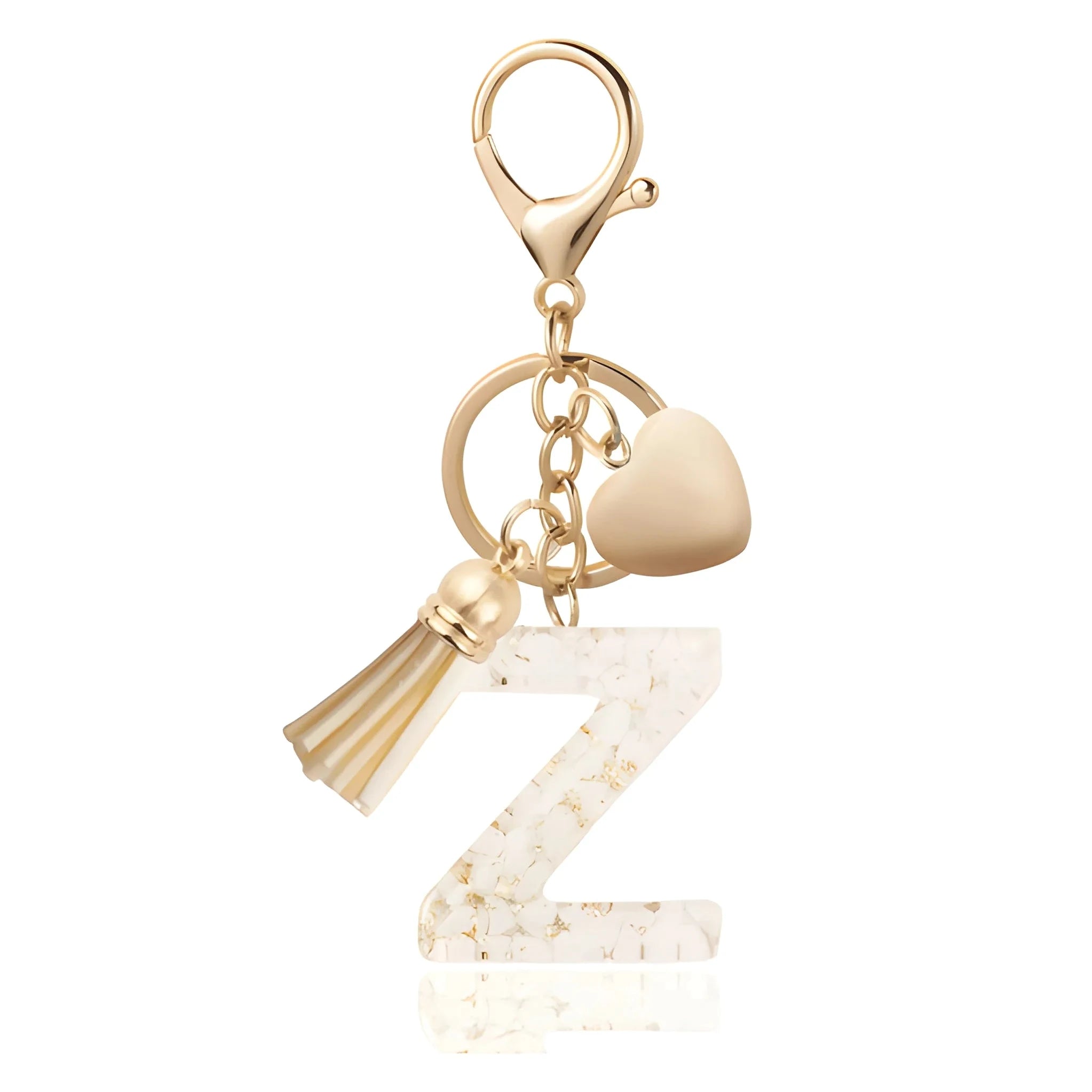 [v2] Golden Initial - Bag Charm 26