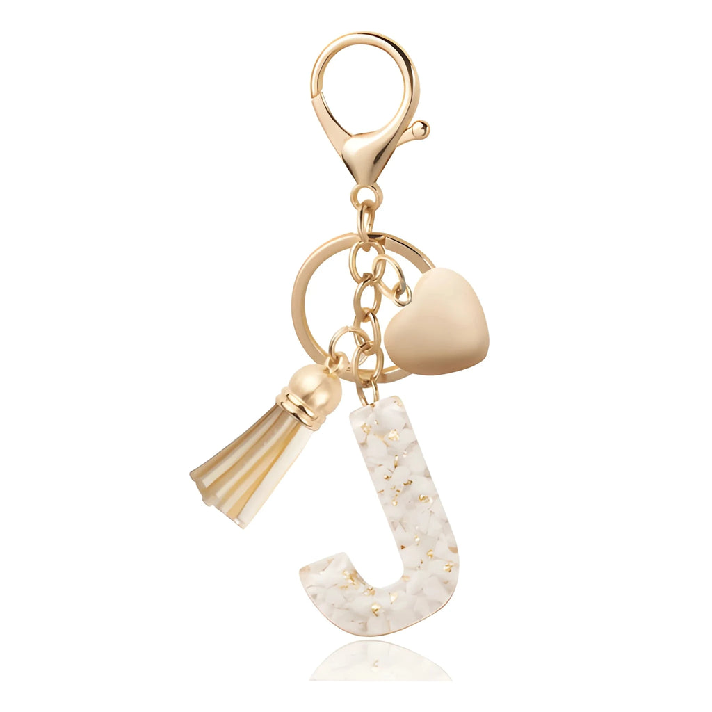 [v2] Golden Initial - Bag Charm 10