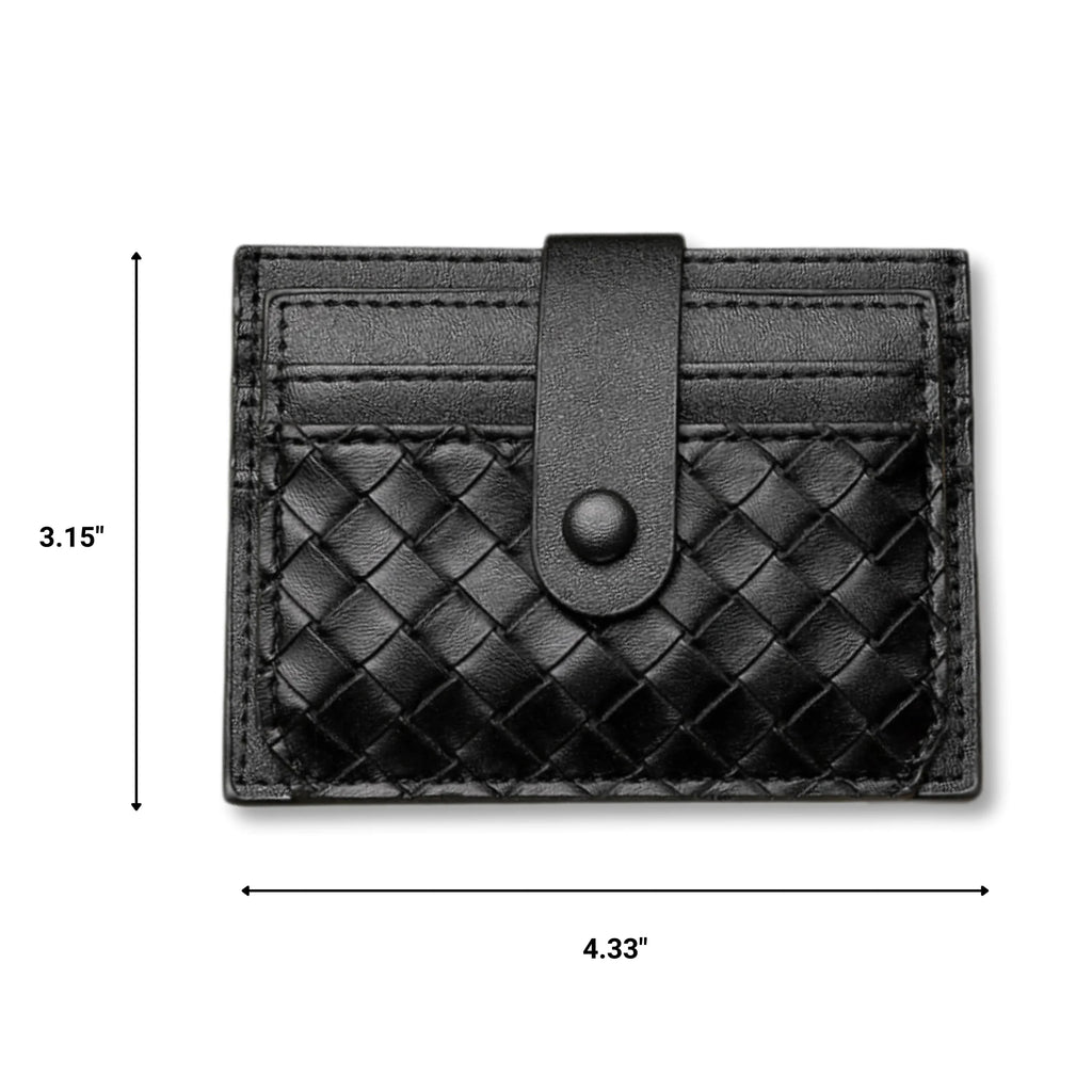 [v2] Siena – Woven Leather Wallet 5