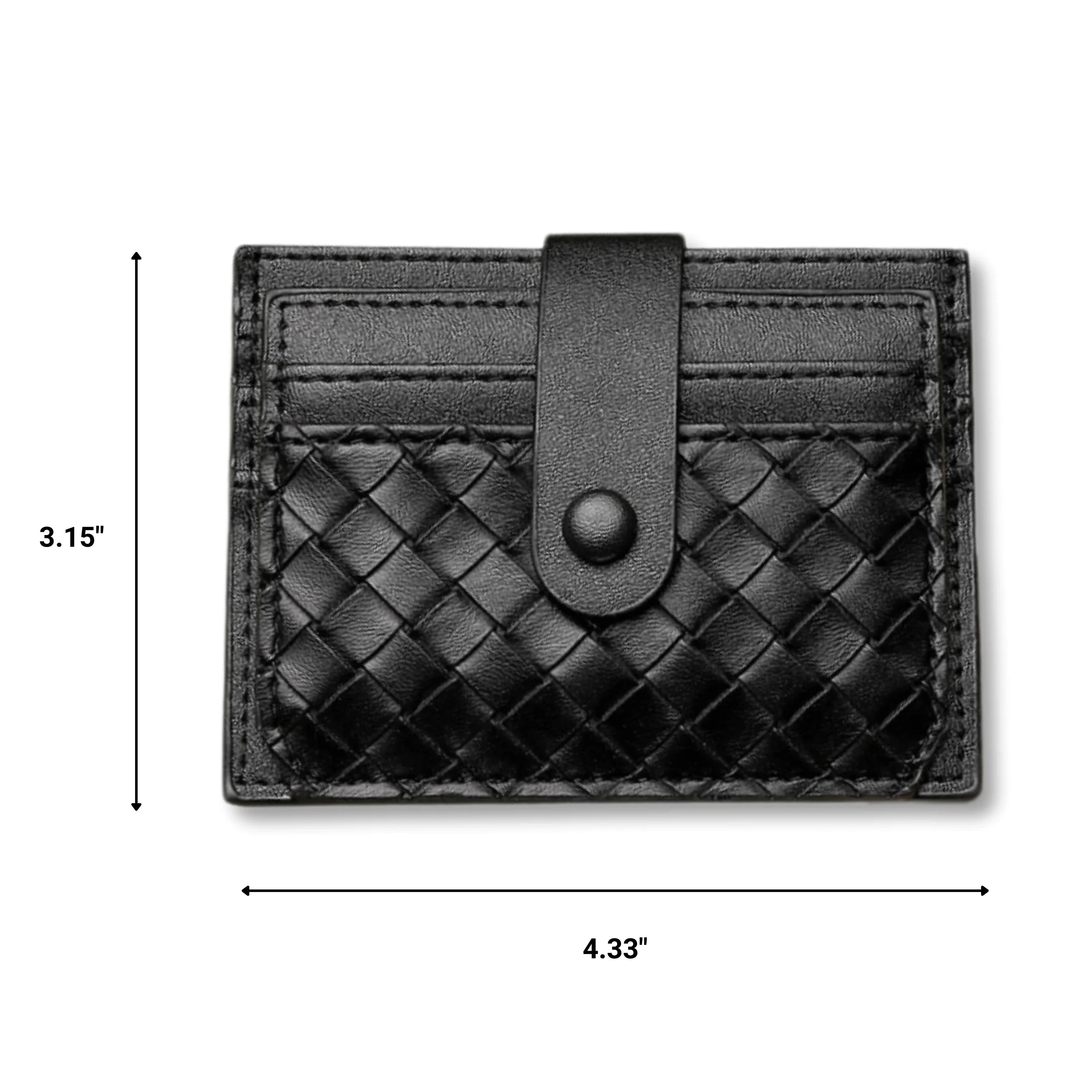 [v2] Siena – Woven Leather Wallet 5