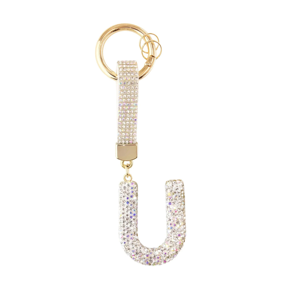[v2] Sparkle Initial – Bag Charm (Silver) 21