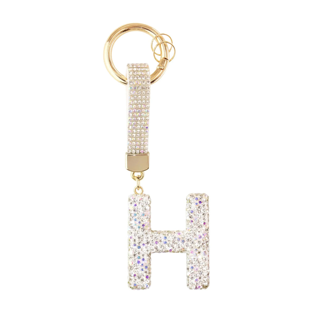 [v2] Sparkle Initial – Bag Charm (Silver) 8