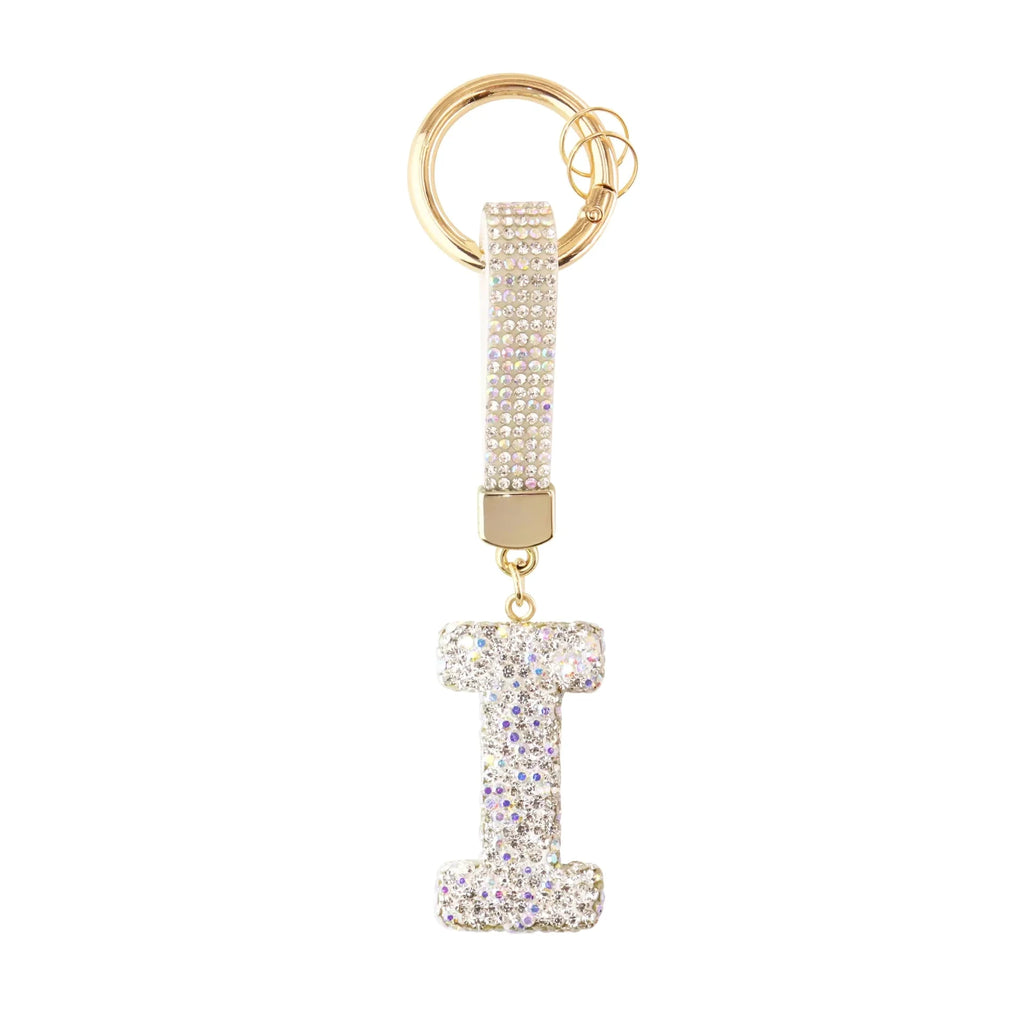 [v2] Sparkle Initial – Bag Charm (Silver) 9